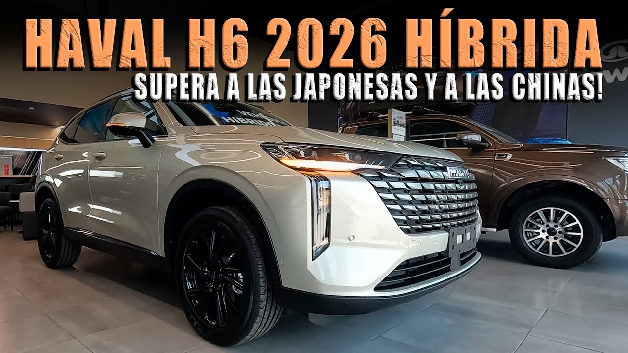 HAVAL H6 2026 HÍBRIDA 🔴 SUPERA A BYD SONG PLUS Y TOYOTA RAV4 2025