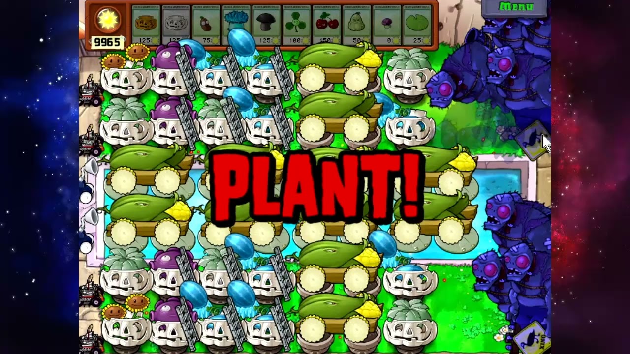 Plants Vs Zombies (Survival: Endless) - Flag 4441 to 4460