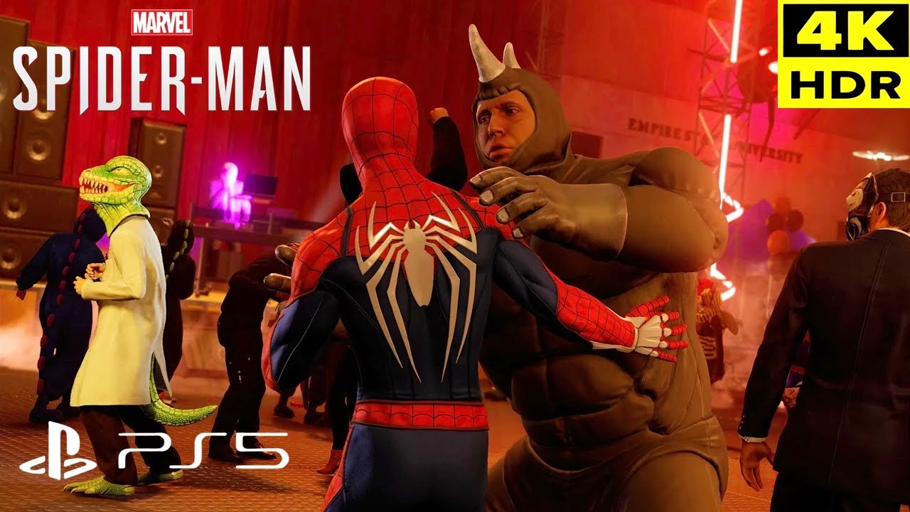 A FESTA FANTASIA! 4K DUBLADO - SPIDER-MAN REMASTERED