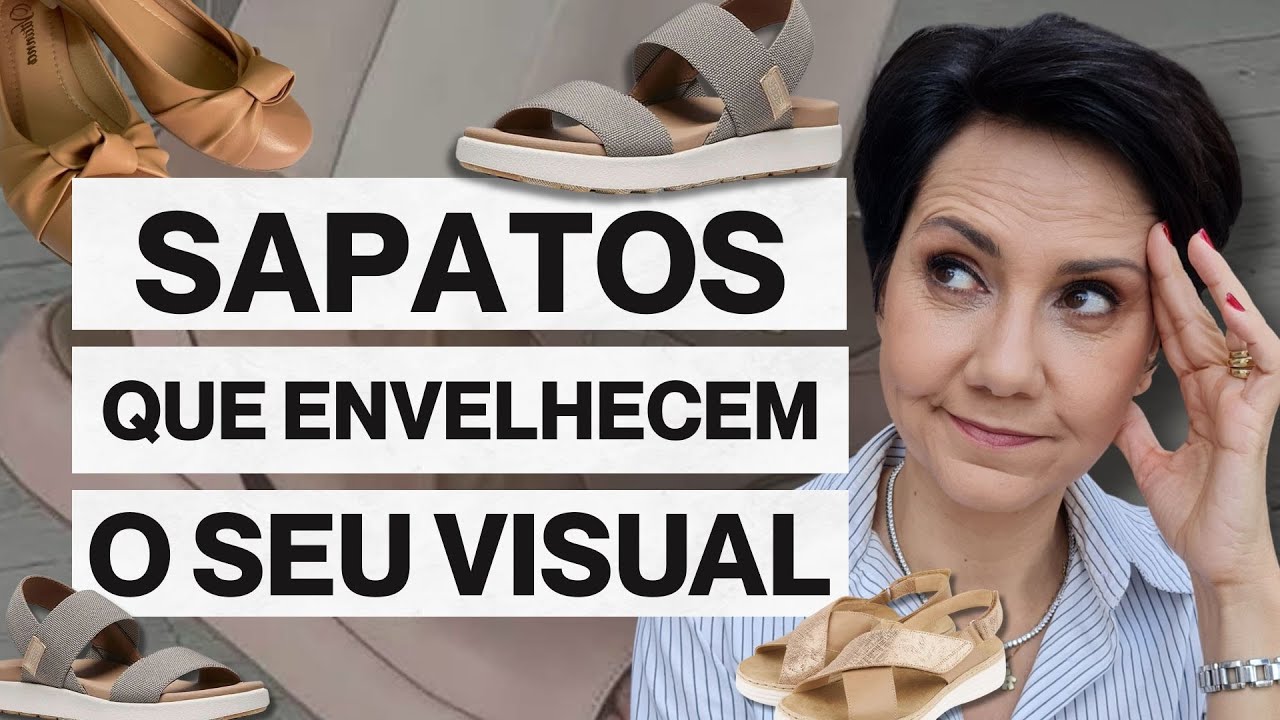 VOCÊ PRECISA VER ISSO: Os SAPATOS FORA DE MODA que ENVELHECEM seu Visual! DESCUBRA AGORA