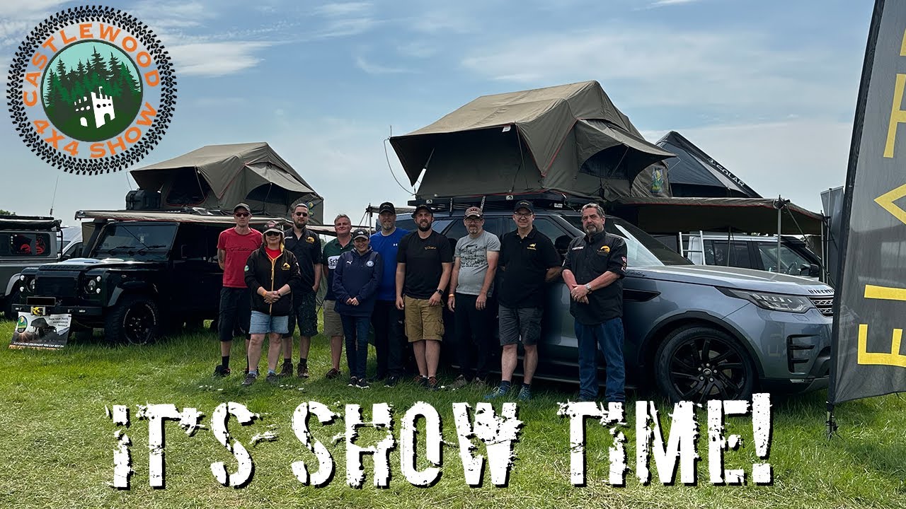 Team Flatdog at the Castlewood 4x4 show