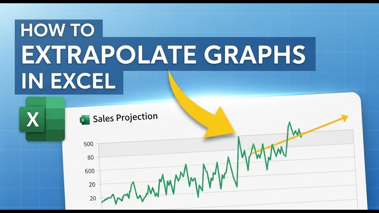 How to Extrapolate Graphs in Excel