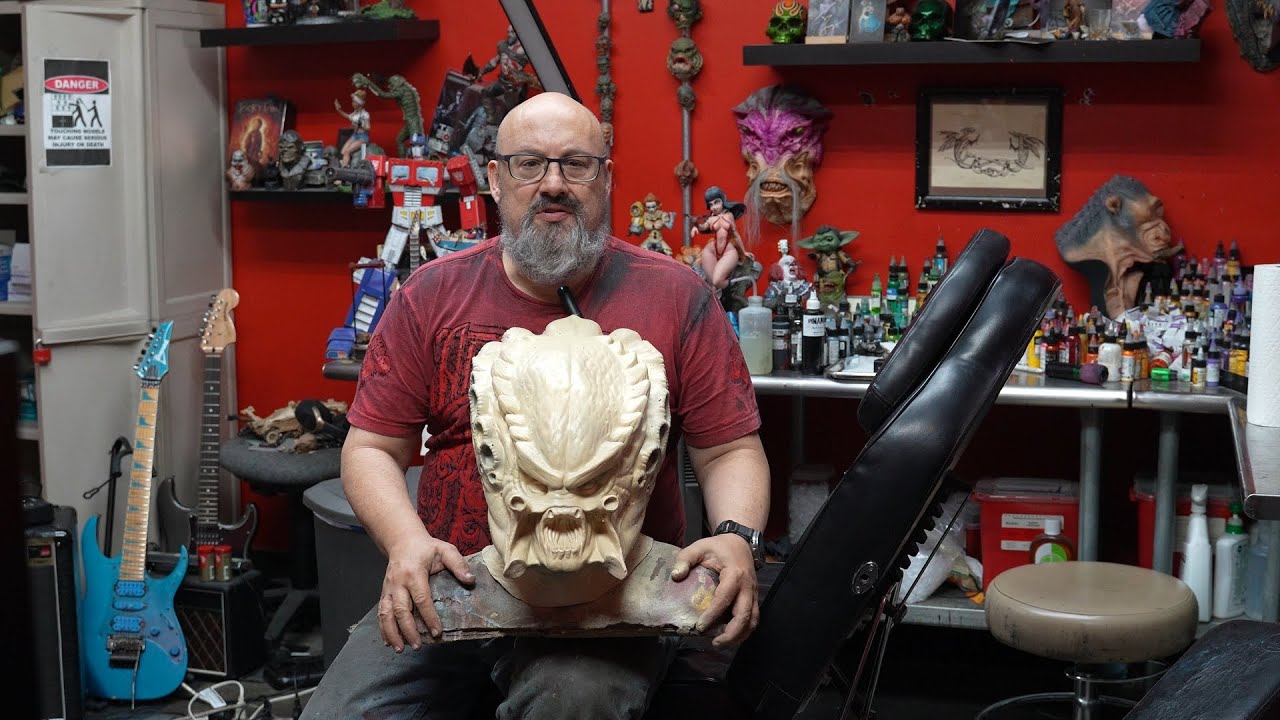 How to Paint a Predator P2 head with Joe Evans