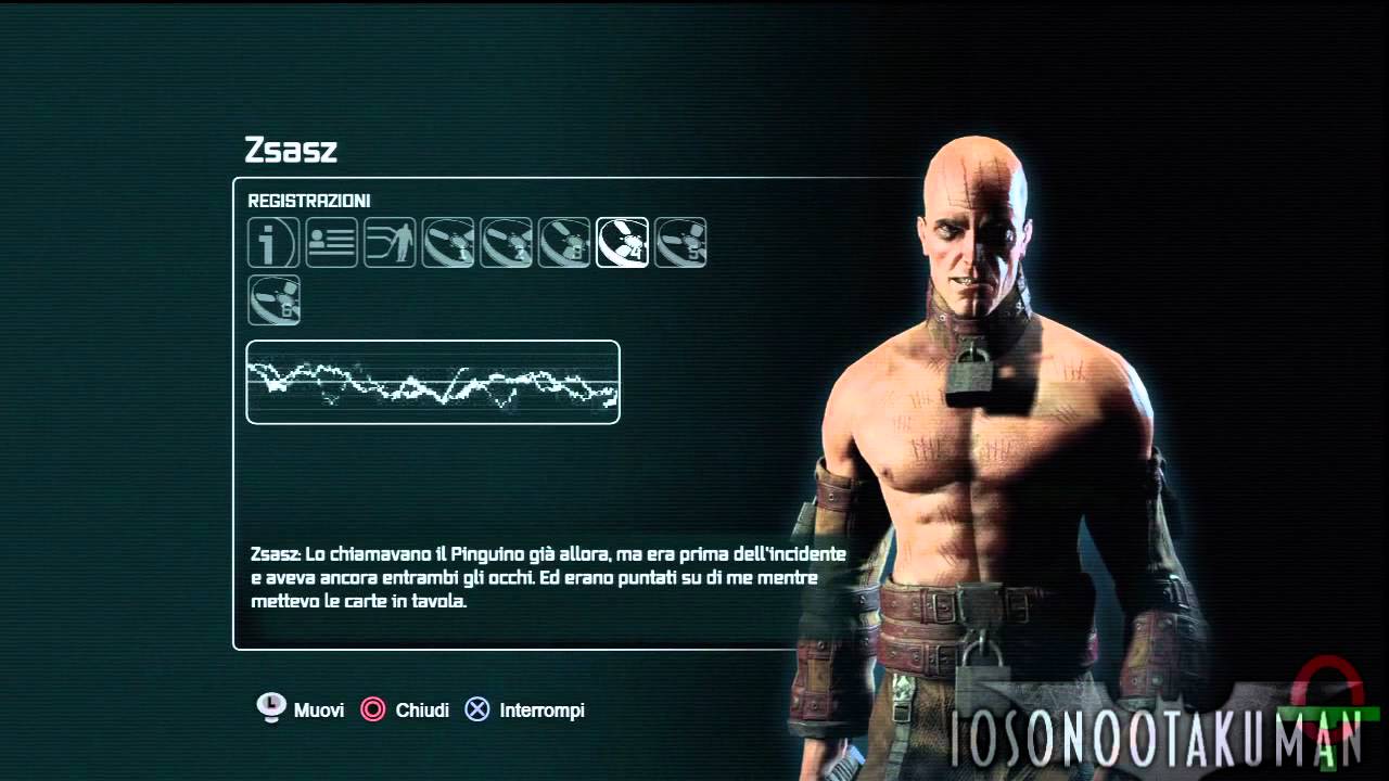 Batman: Arkham City (ITA)- Registrazioni: Zsasz
