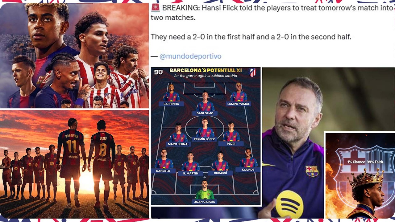 IJORO RYO GUKORA AMATEKA KURI BARCA💥 | HANSI YATANZE UBUTUMWA | ATLÉTICO IRARINDA ITE IBYAGEZWEHO?