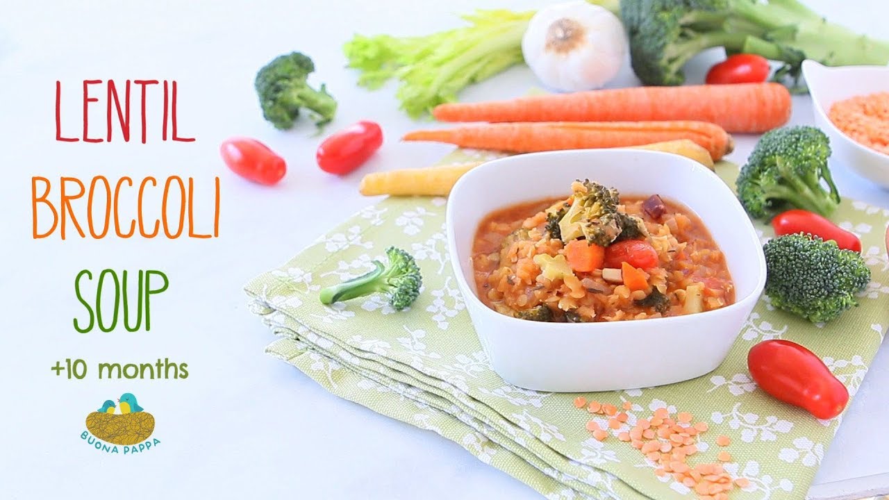 Lentil Broccoli Soup Recipe +10M