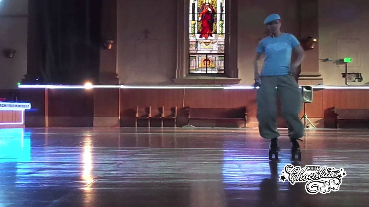 White Chocolate Roller Skate - Church of 8 Wheels Session