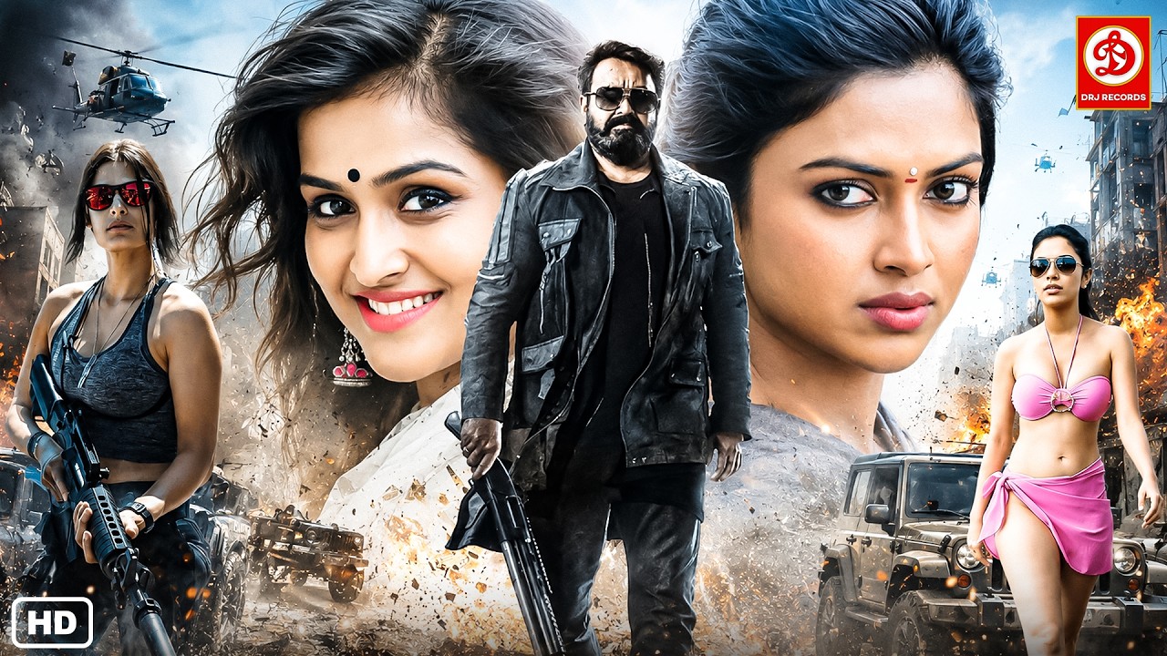 Mohanlal (HD) - New Released Full Hindi Dubbed Movies | Amala Paul South Blockbuster Action Movie
