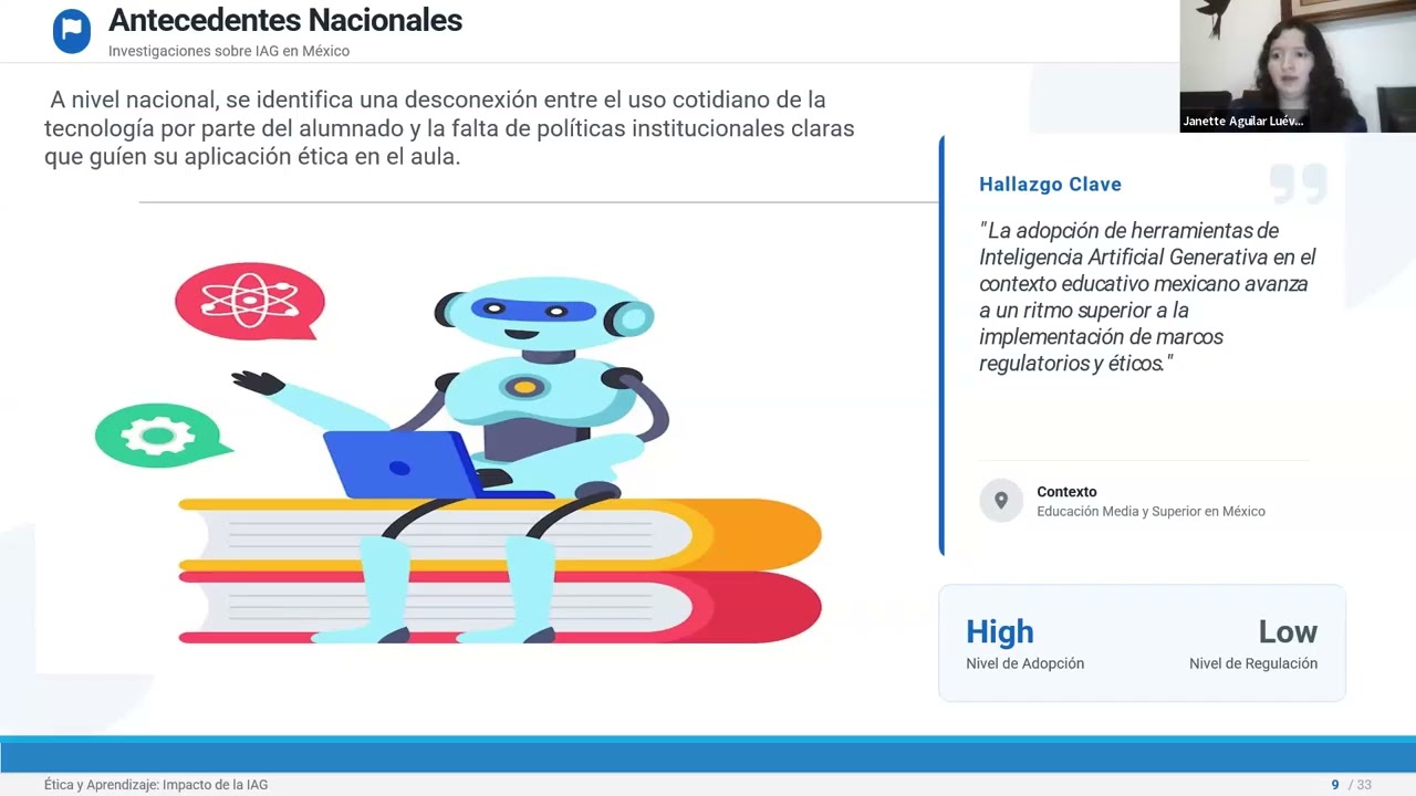 Ética y Aprendizaje: Impacto de la IAGen en la Educación Media Superior. Janette Aguilar, Paola M.