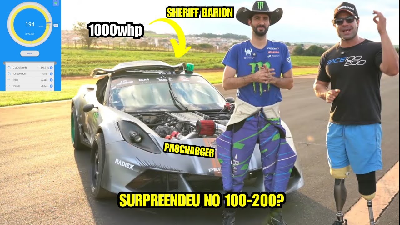 CORVETTE DO @SheriffBarion DA FÓRMULA DRIFT ENTROU PRO RANKING - 1000WHP V8 PROCHARGER!