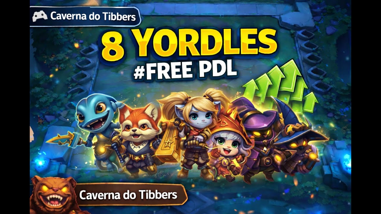 TFT SET 16 - 8 YORDLES E FREE PDL 