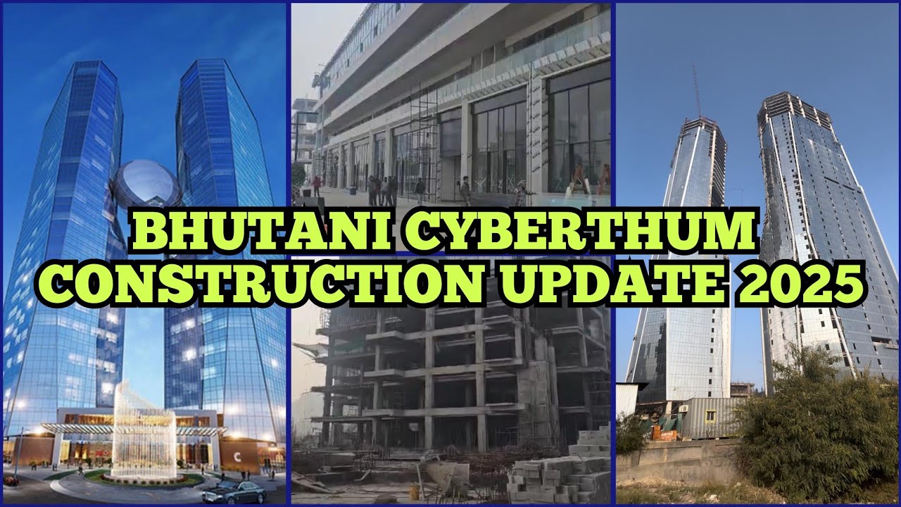 BHUTANI CYBERTHUM CONSTRUCTION & INVESTMENT UPDATE 2025 #bhutani #cyberthum #noida