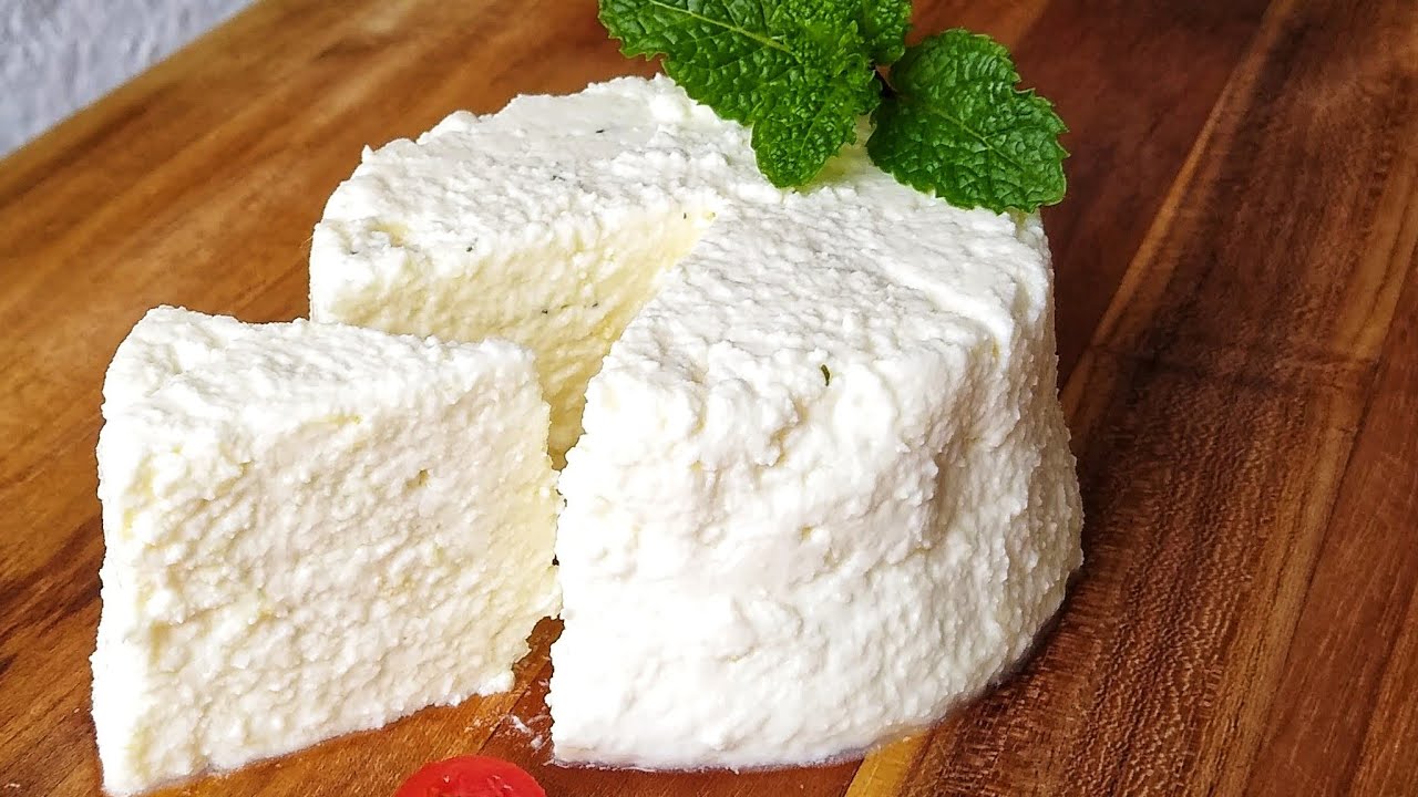RICOTA CASEIRA (APENAS 2 INGREDIENTES)