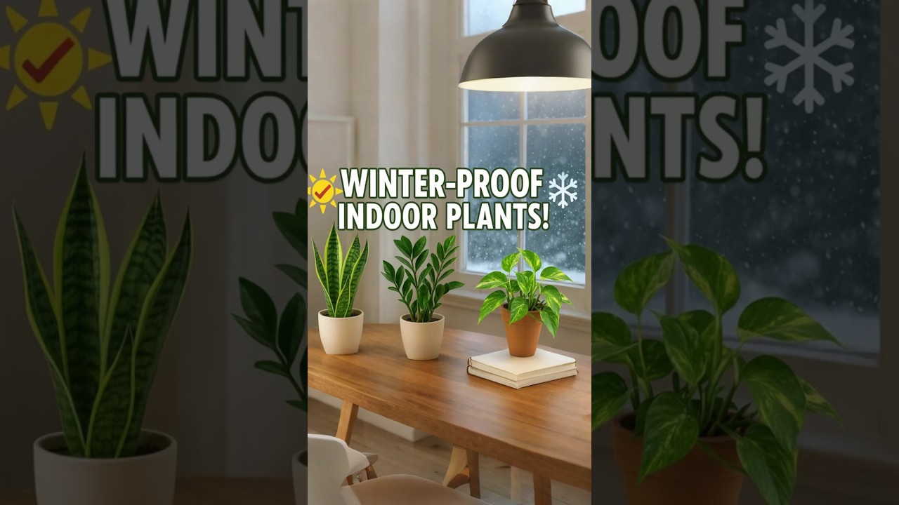 Low Light Houseplants Perfect for Cold Weather