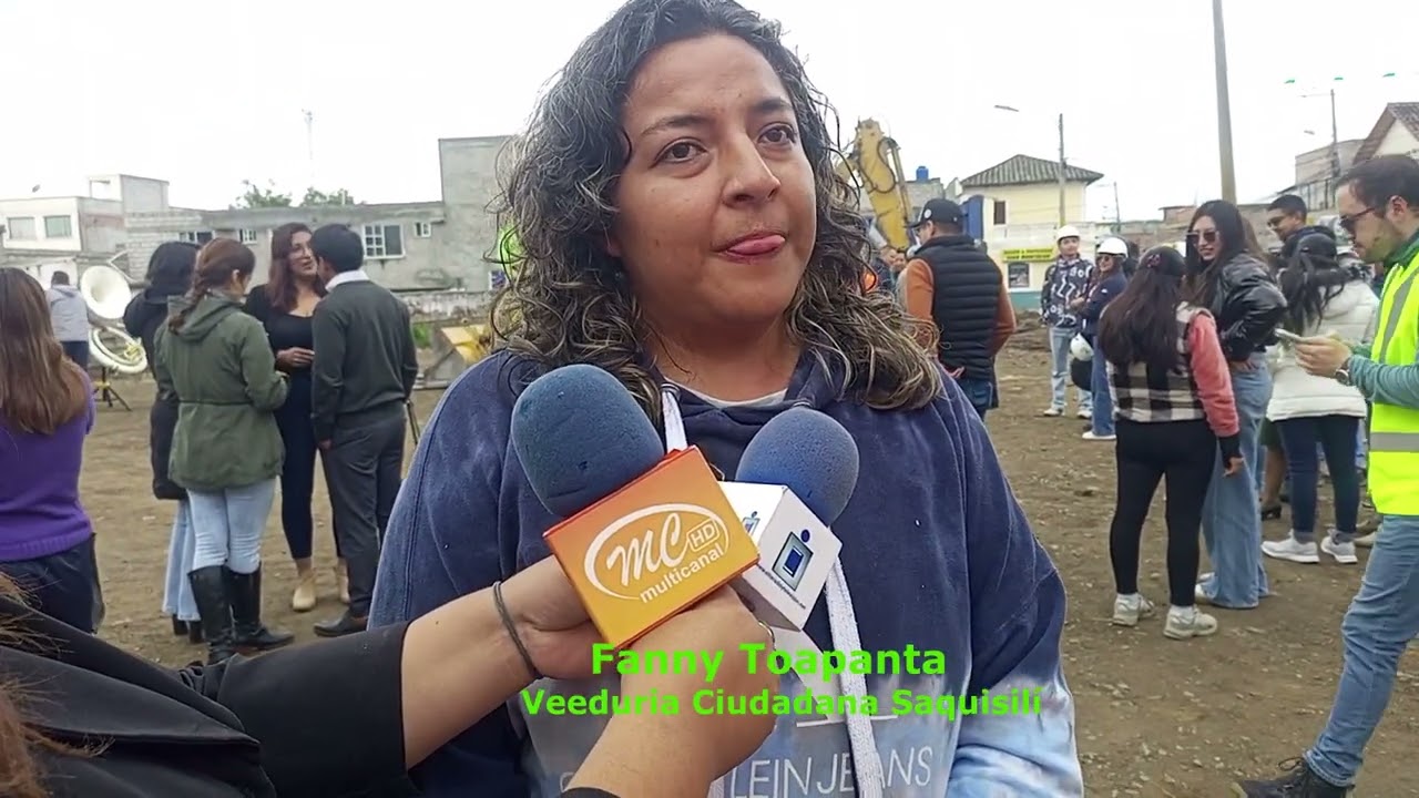 HATv - Veeduría y Fiscalización de construcción del mercado Juan Montalvo Saquisilí