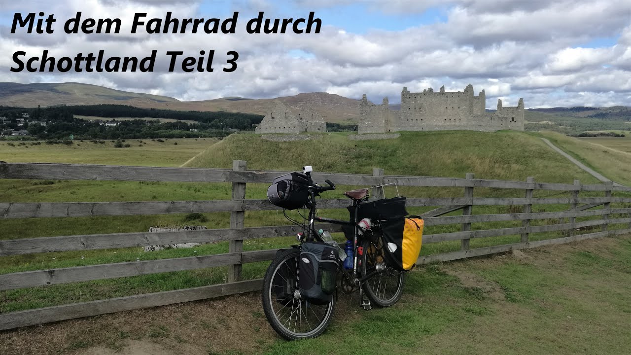 Mit dem Fahrrad durch Schottland Teil 3 Von Foyers/Loch Ness über die Highlands nach  Drymen