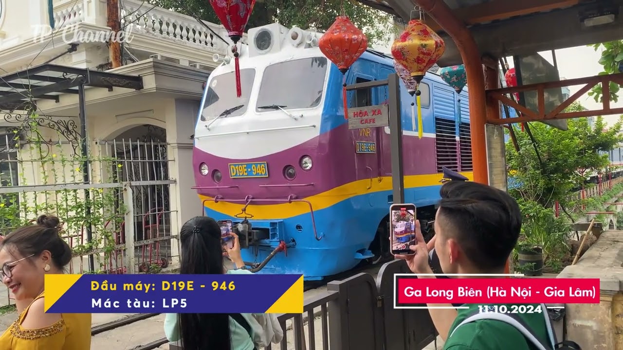 TÀU HỎA VIỆT NAM | TỔNG HỢP CÁC CHUYẾN TÀU HÀNG TÀU KHÁCH QUA KHU VỰC THÀNH PHỐ HÀ NỘI