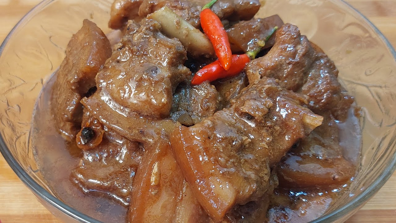 MAPAPA EXTRA RICE KA PAG GANITO ANG LUTO MO SA ADOBO!😉 PORK ADOBO SA GATA | Tambayan Cooking