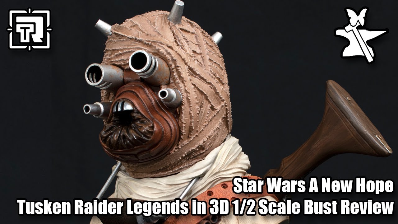 Star Wars: A New Hope Legends in 3D Tusken Raider 1:2 Scale Bust Review
