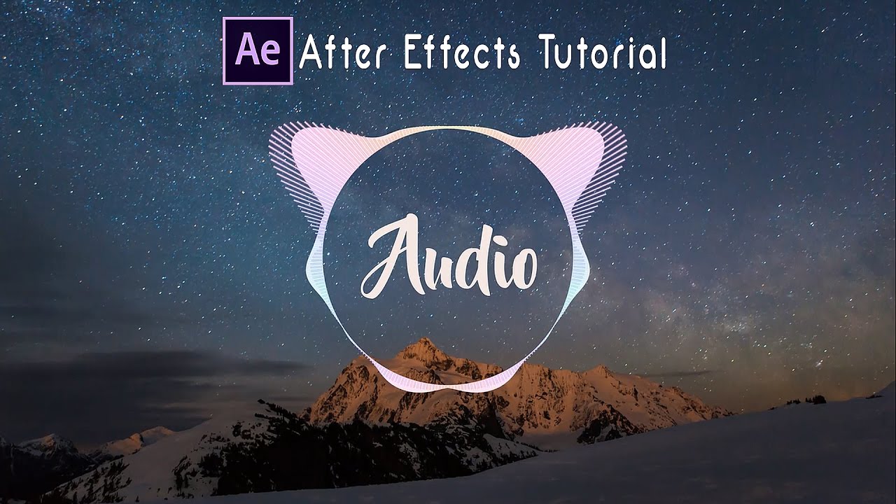 Affter Effects Tutorial : Audio Spectrum | Trap Nation