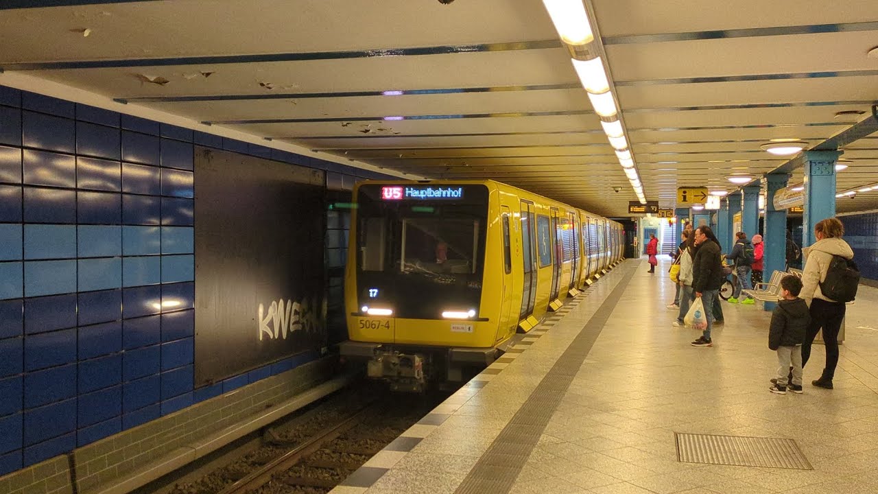 U-Bahn Berlin|Einsetzermitfahrt #18 auf der U5 von Friedrichsfelde bis Hauptbahnhof