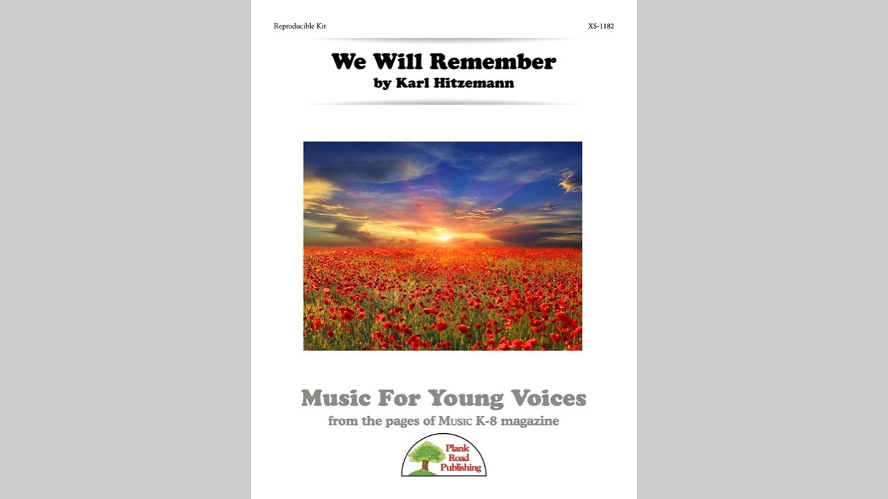 We Will Remember - Page Turner