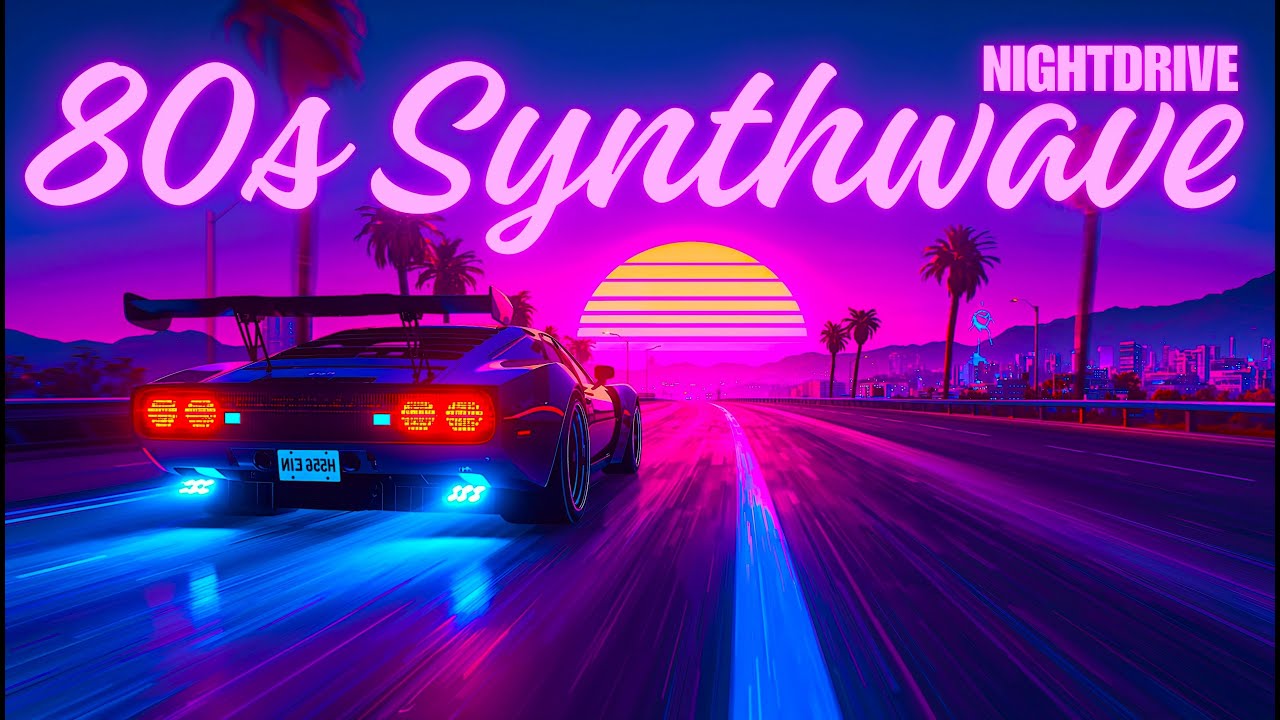Cyber Night Drive | 80s Synthwave Mix