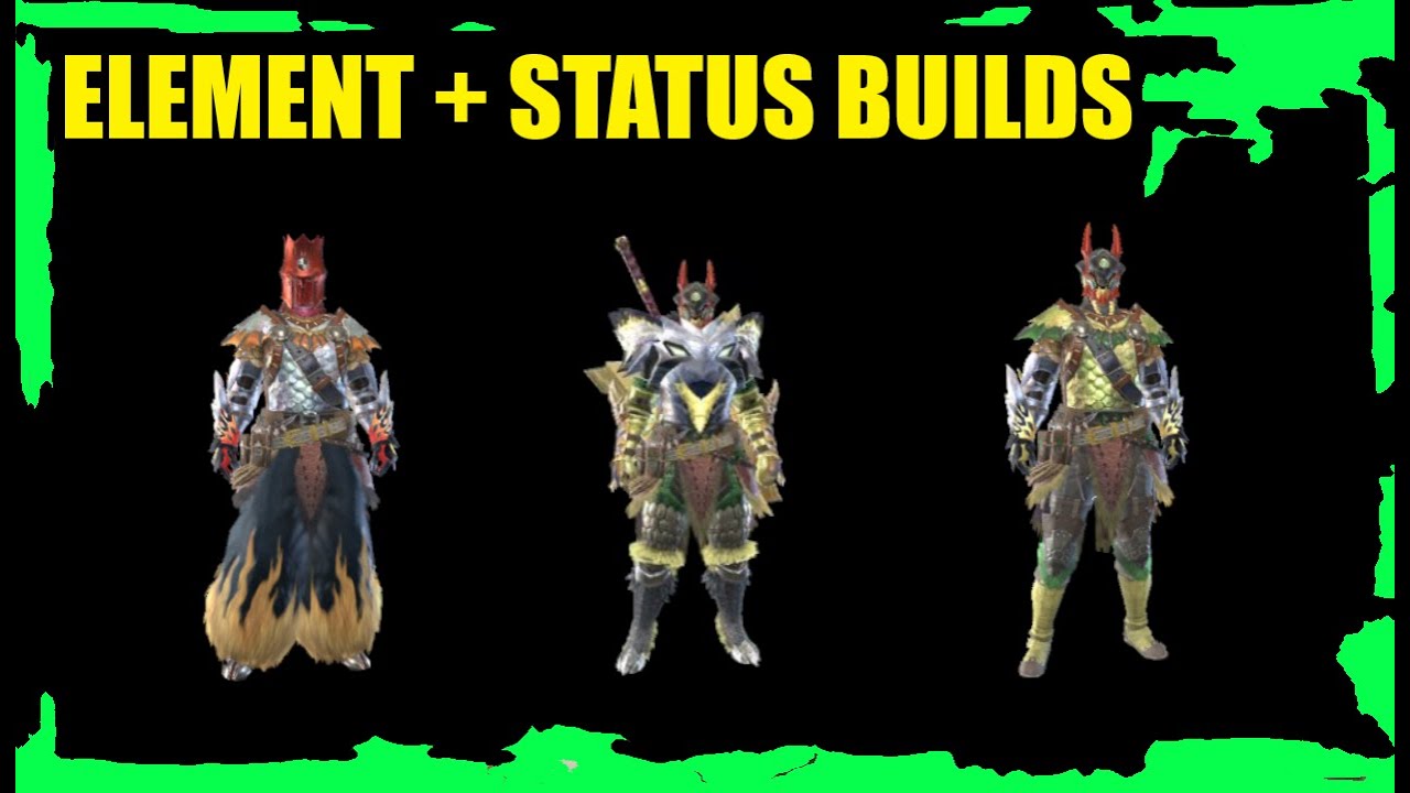 Element and Status Charge Blade Builds | MHRise Version 3.0