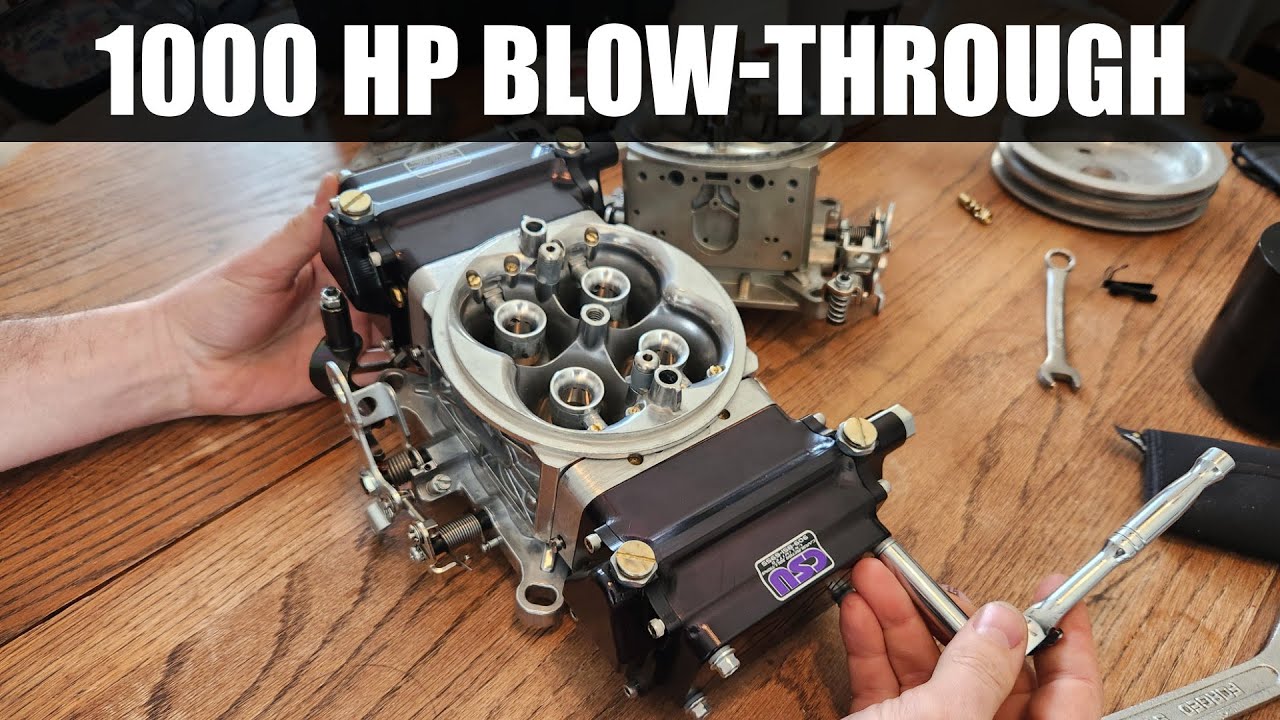 Inside a 1000 Horsepower E85 blow through carburetor for my 400 SBC Supercharged S10!