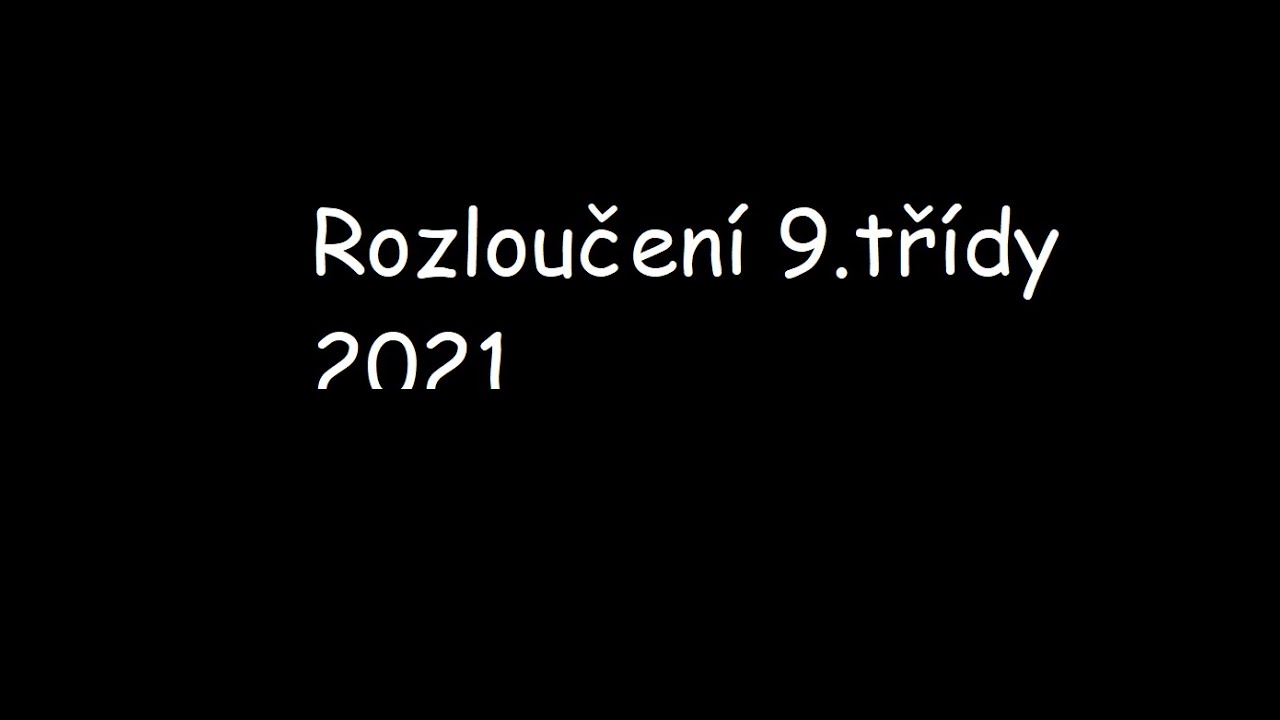Rozloučení 9.třídy 2021 Mirotice