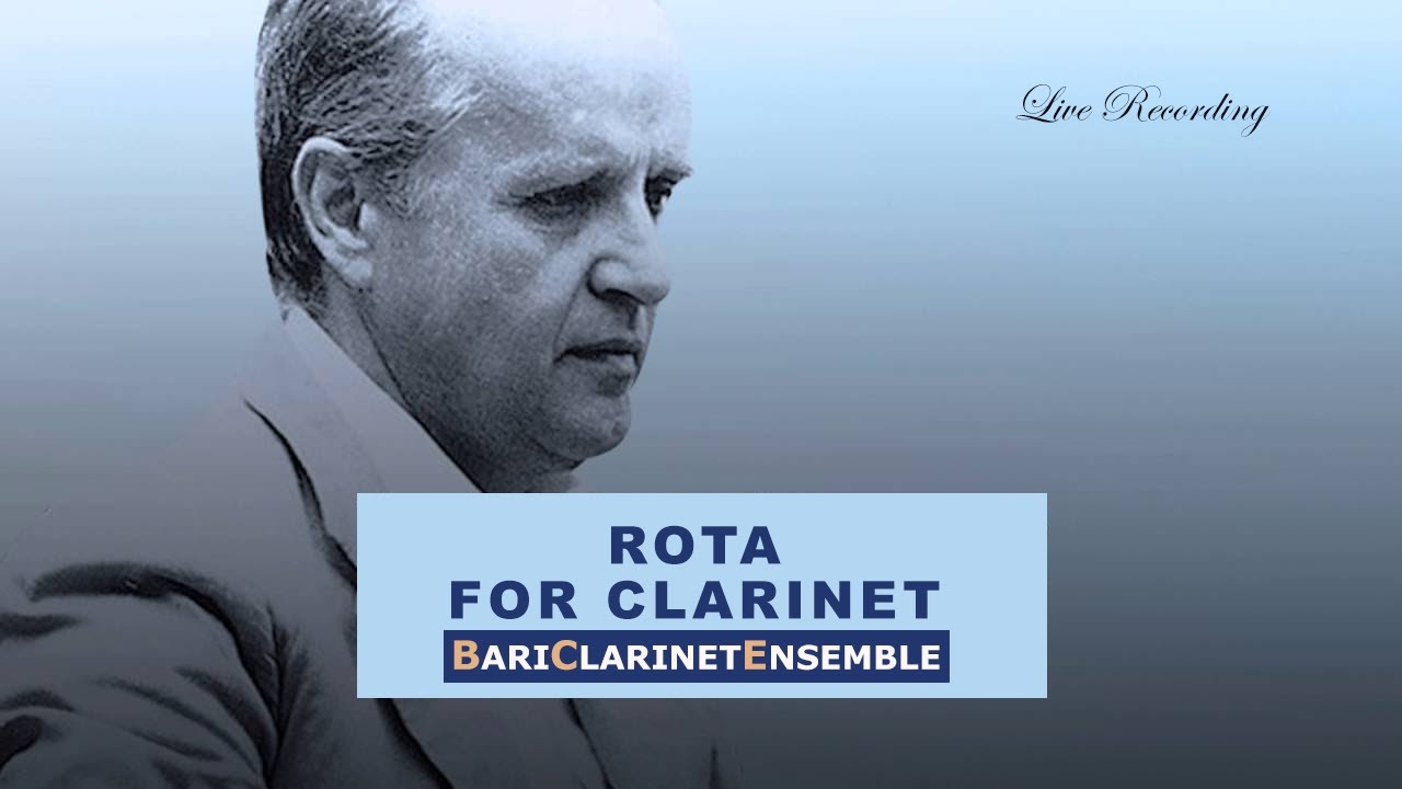 Nino Rota / arr. F. Coppola - ROTA FOR CLARINET | BariClarinetEnsemble, dir Antonio Tinelli - LIVE