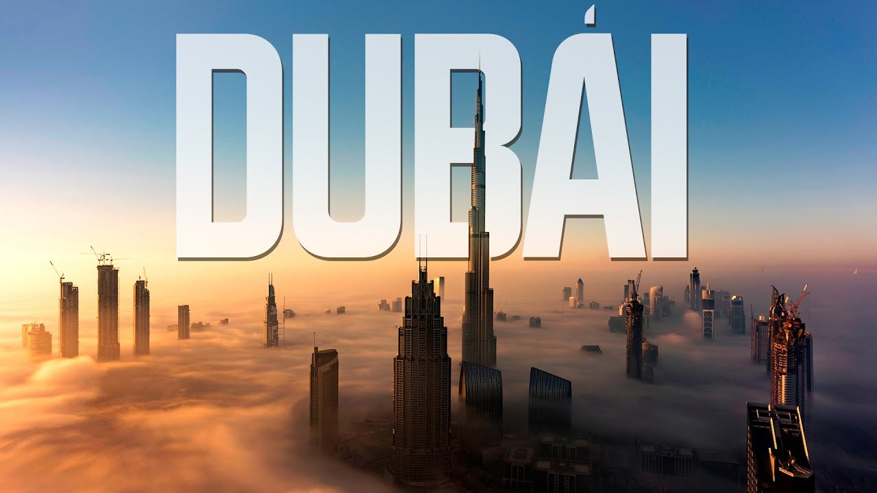 Dubai 4K. Del desierto hasta los rascacielos en 50 años