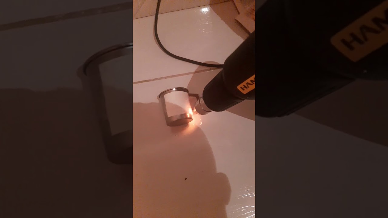 Sublimando com o soprador térmico