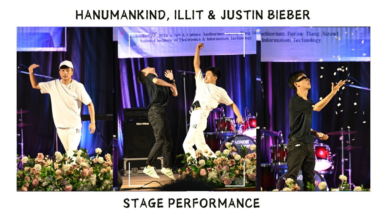 From 'Big Dawgs' to 'Baby': Dance Duo at NIELIT Aizawl 2024 | Hanumankind, Illit & Justin Bieber