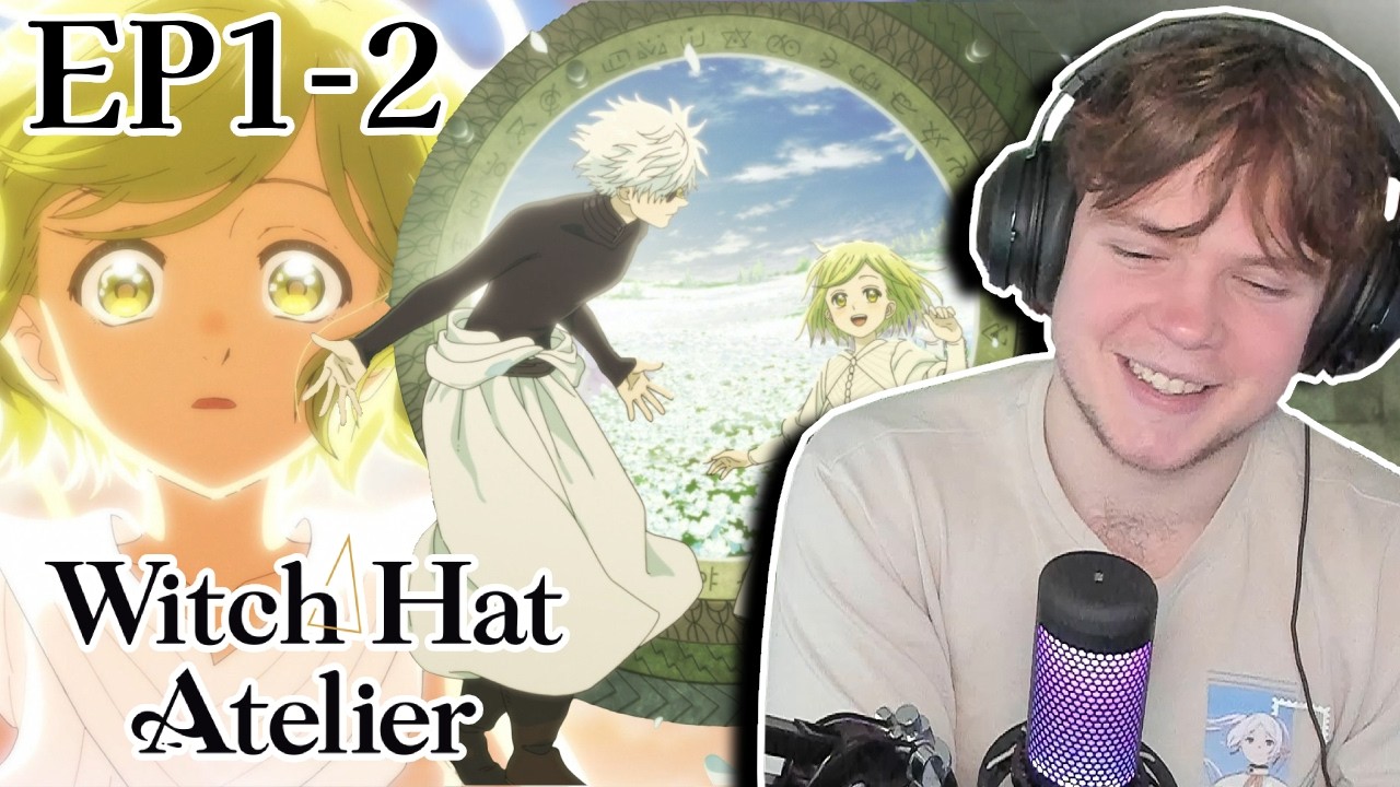 COCO AND MAGIC!! || Witch Hat Atelier Episodes 1-2 Reaction!!