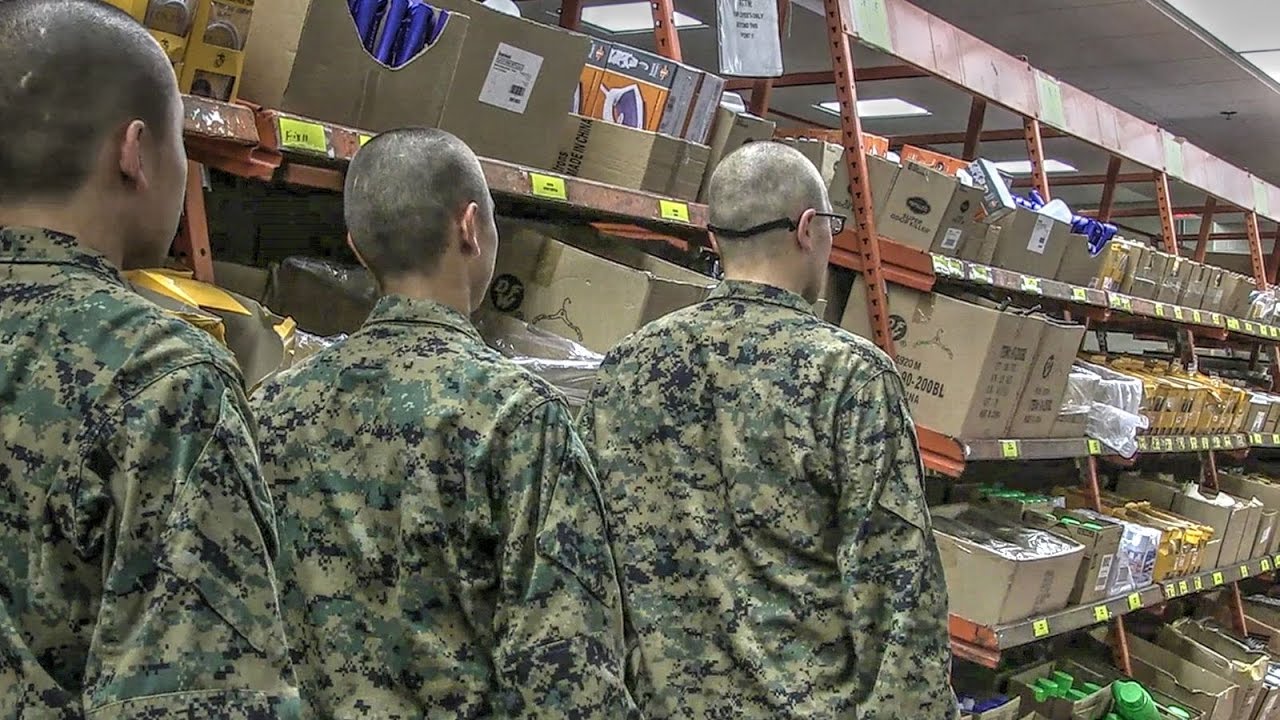 'Department Store' for Marine Recruits: Shopping at Recruit Exchange Parris Island