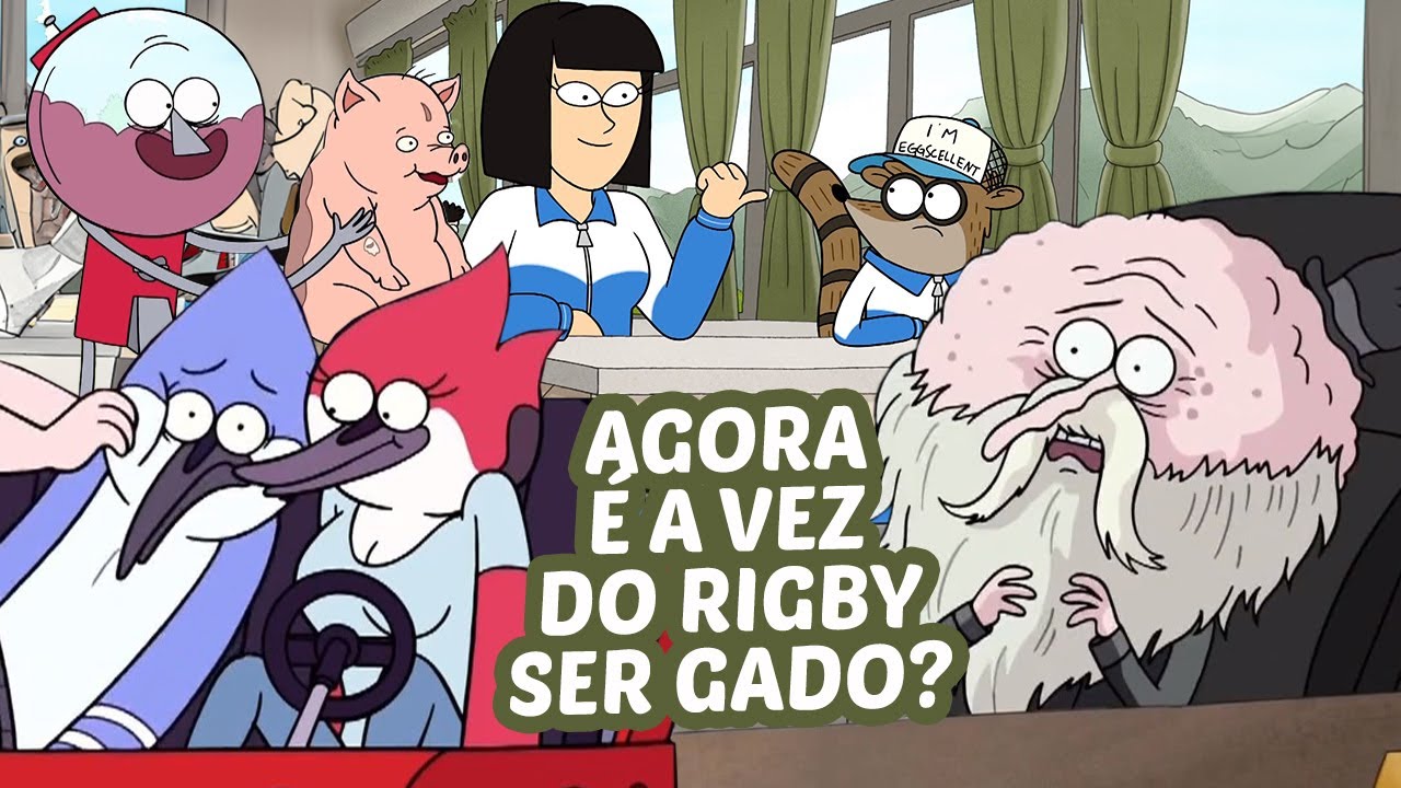 O RIGBY MOSTROU O MORANGÃO PRA NAMORADA