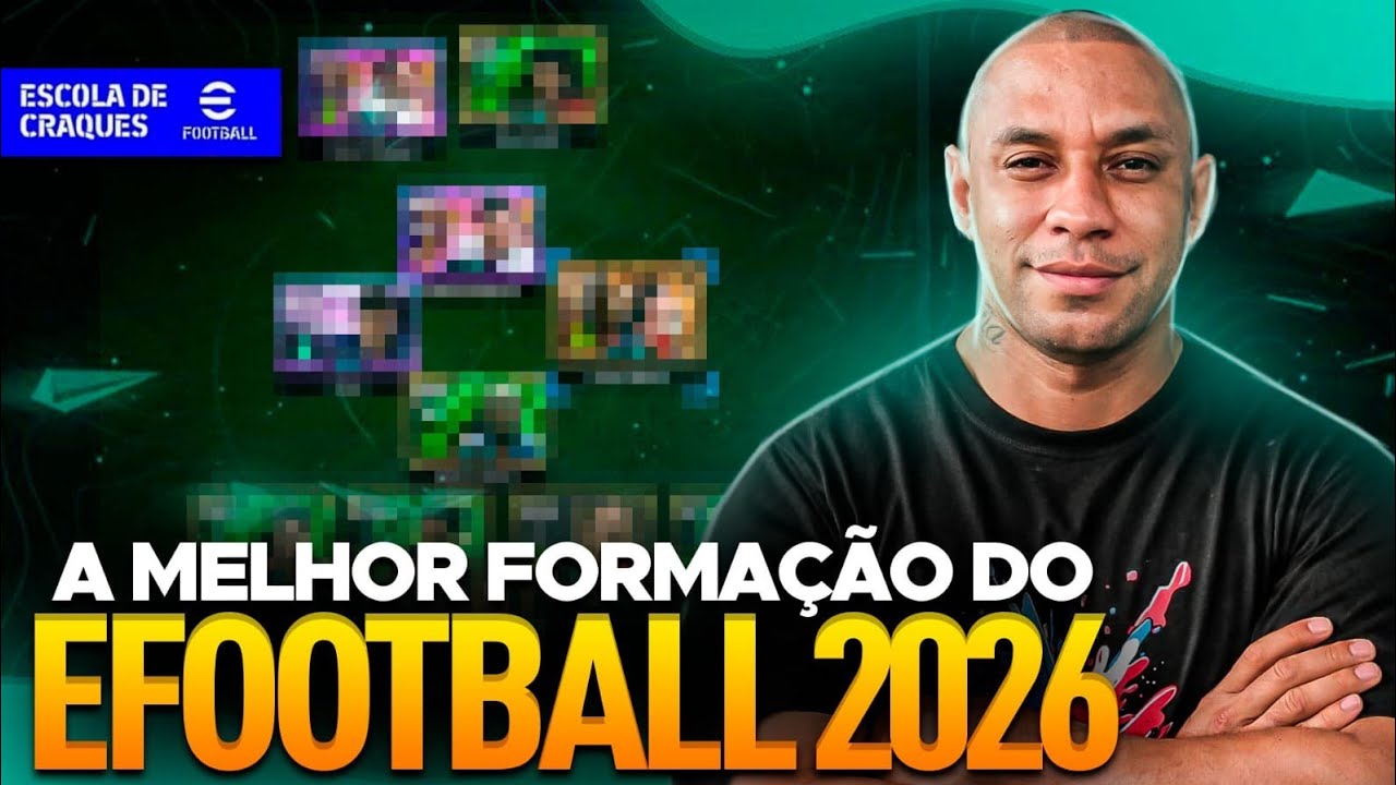 🔥 A MELHOR FORMAÇÃO DO eFOOTBALL 2026 – 4-4-2 APELÃO! 🔥