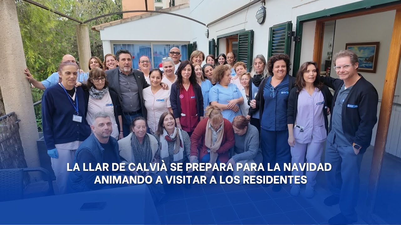 La Llar de Calvià se prepara para la Navidad animando a visitar a los residentes