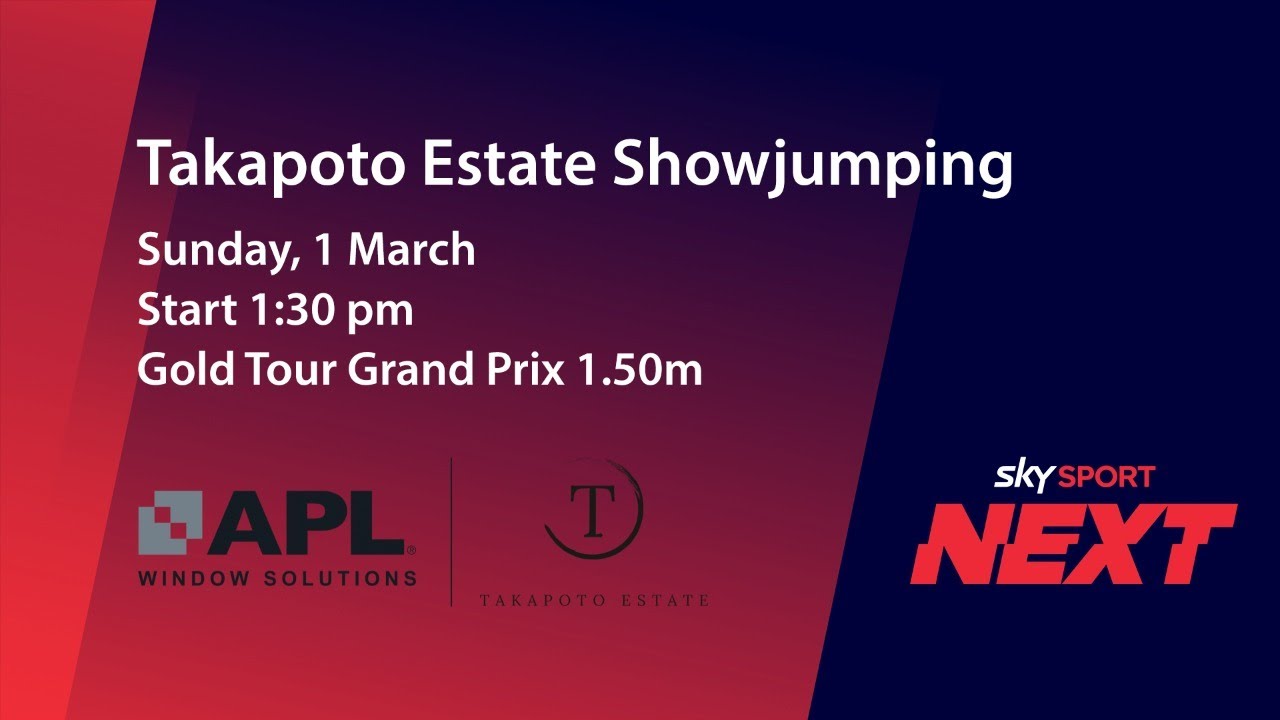 Takapoto Gold Tour Grand Prix 1.50m | Show Jumping | Sky Sport Next