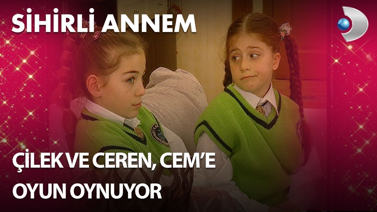 Çilek ve Ceren, Cem'e Oyun Oynuyor - Sihirli Annem 102. Bölüm