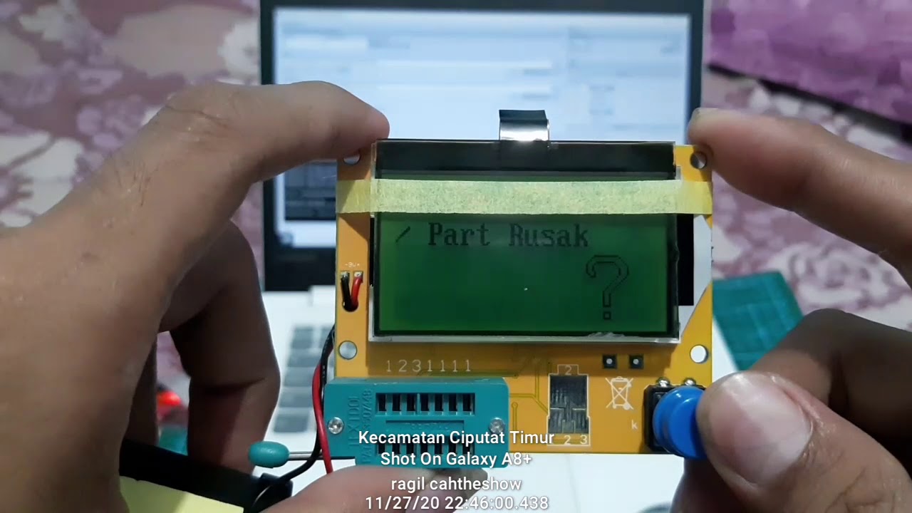 Cara upgrade firmware Smart tester LCR T4