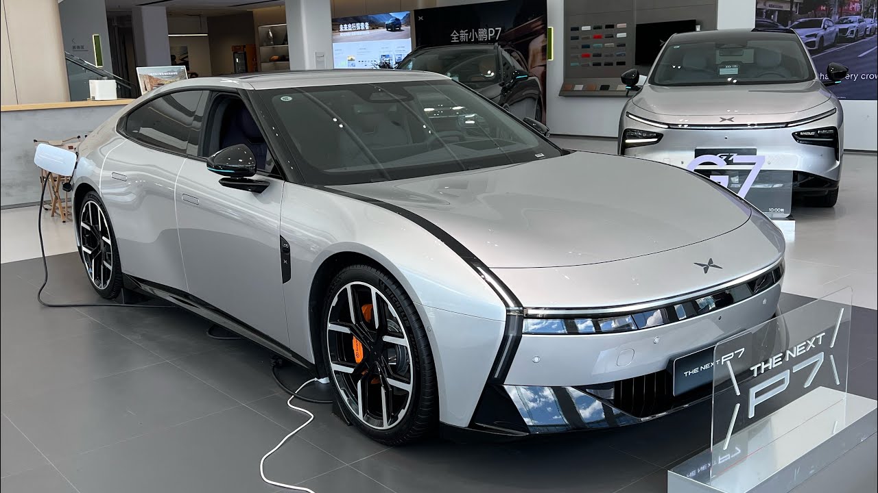 2026 NEW XPENG P7 EV 820km range starting price around $35,000 walk-around | XPENg | China 🇨🇳 