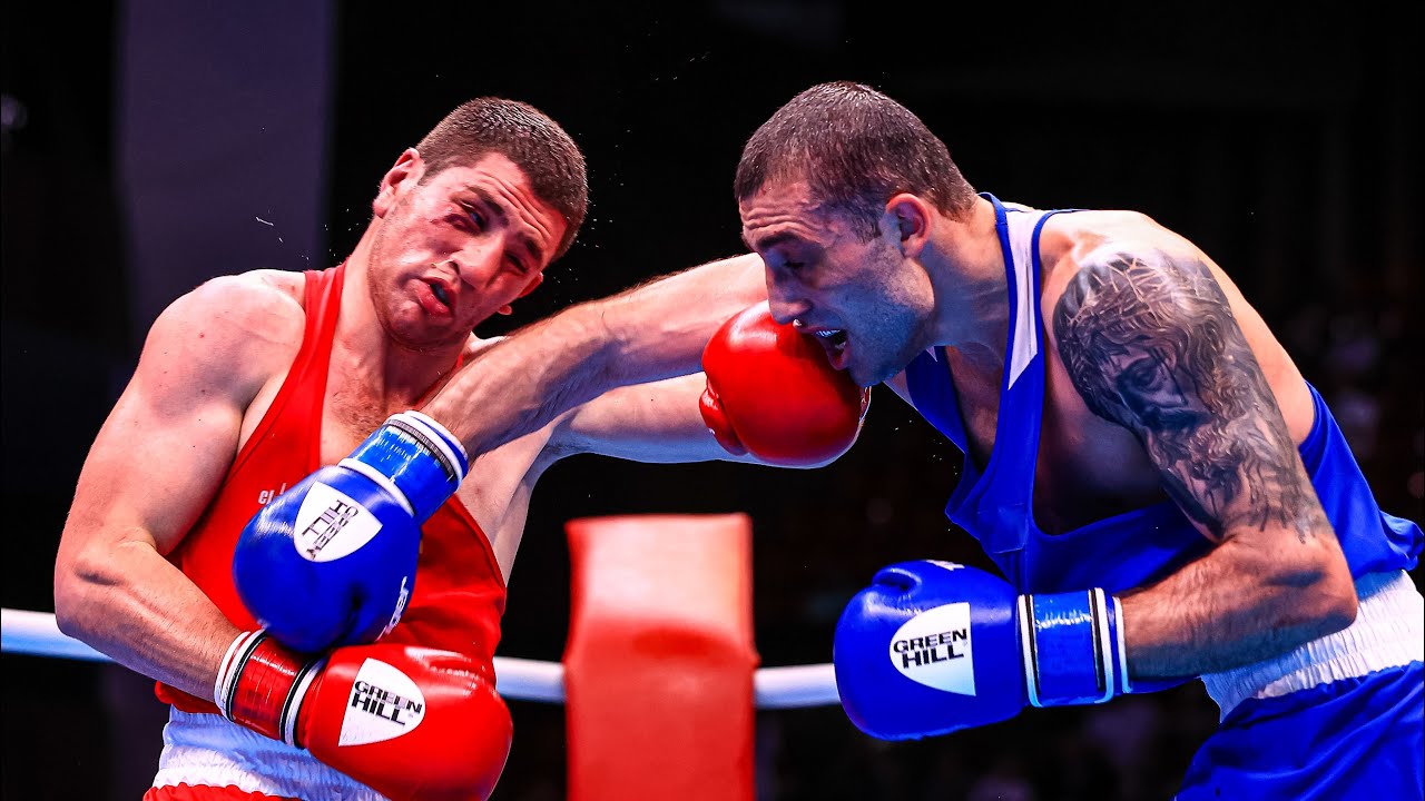 Georgii Kushitashvili (GEO) vs. Rafael Hovhannisyan (ARM) European Boxing Championships 2022 (86kg)