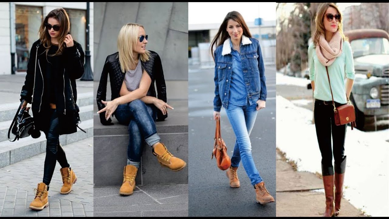 Outfits con los pantalones vaqueros y botas