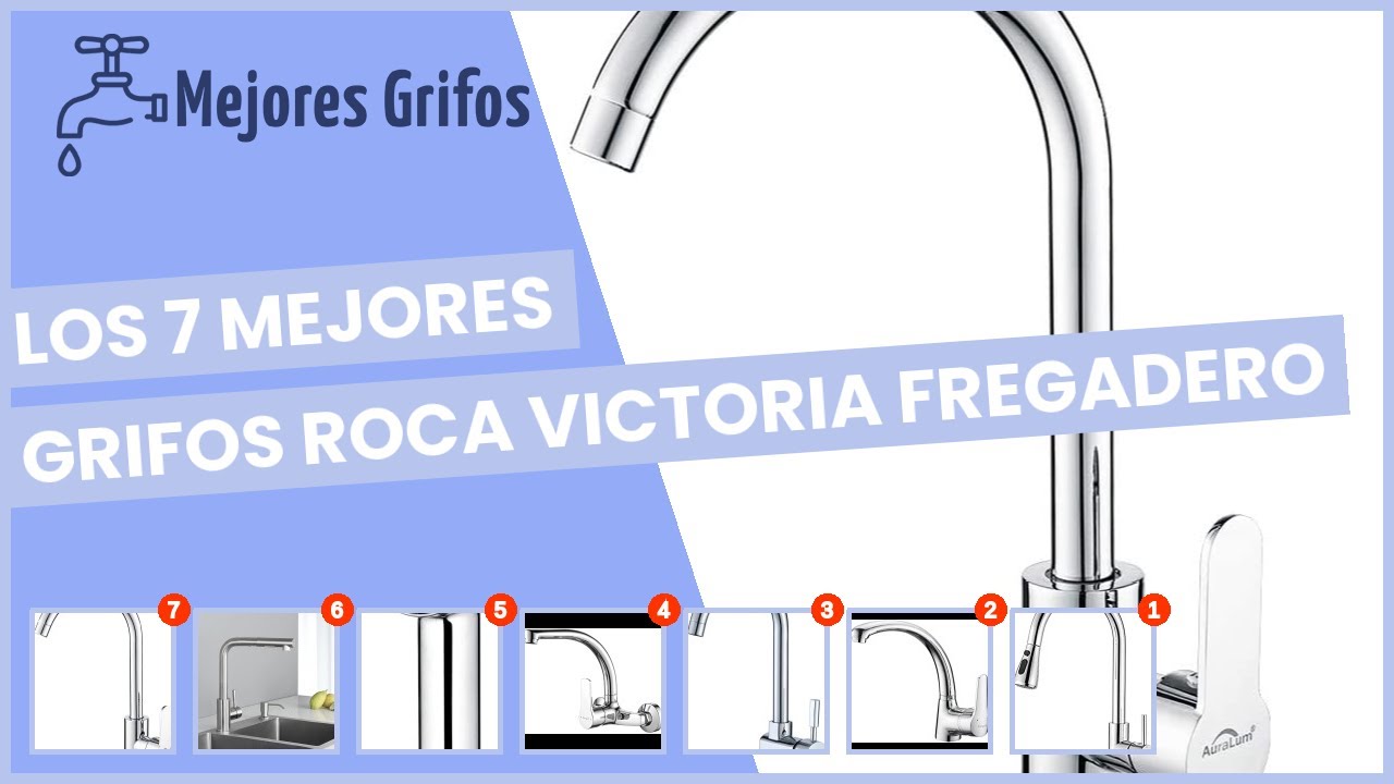 Los 7 mejores grifos roca victoria fregadero