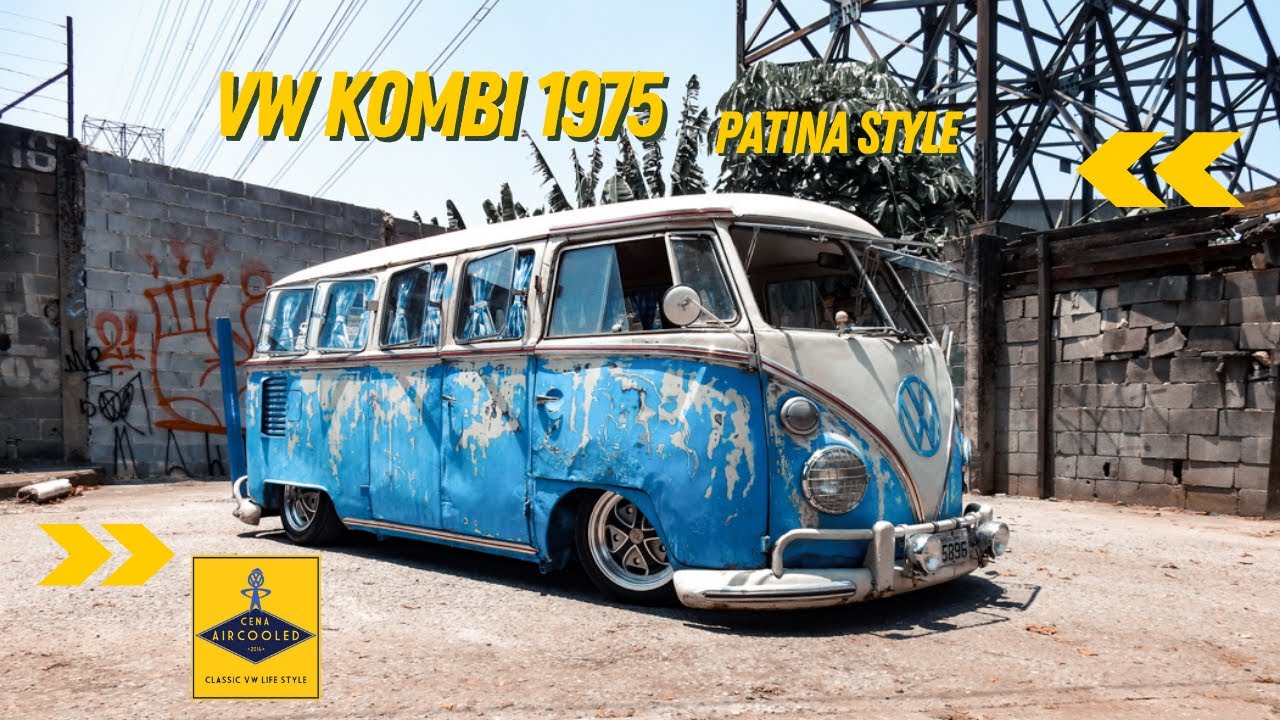 VW KOMBI 1975 PATINA STYLE / VW BRAZILIAN BUS 1975 / VW SAMBA 1975