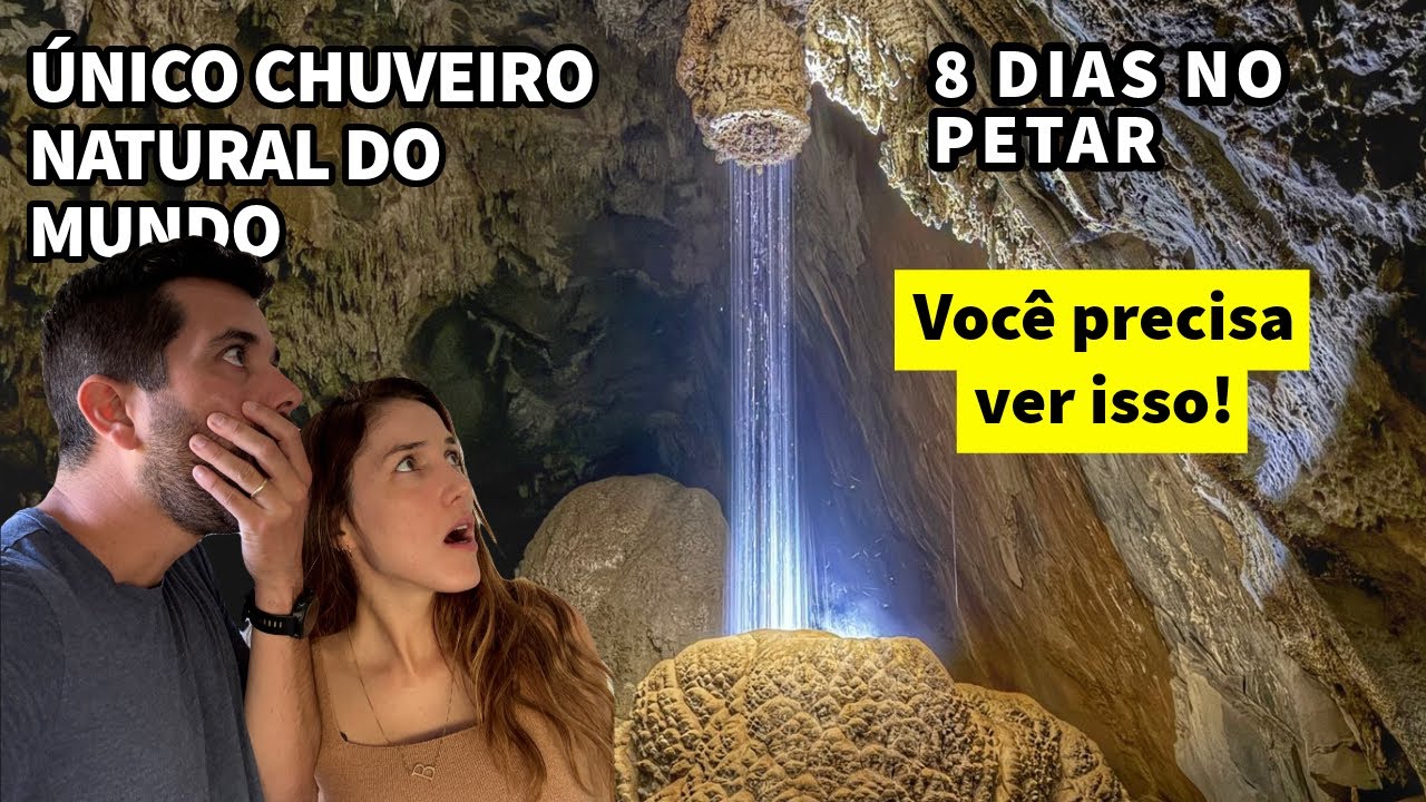 PETAR – São Paulo-  Documentário- Cachoeiras, Cavernas e Mata Atlântica - 8 dias com preços