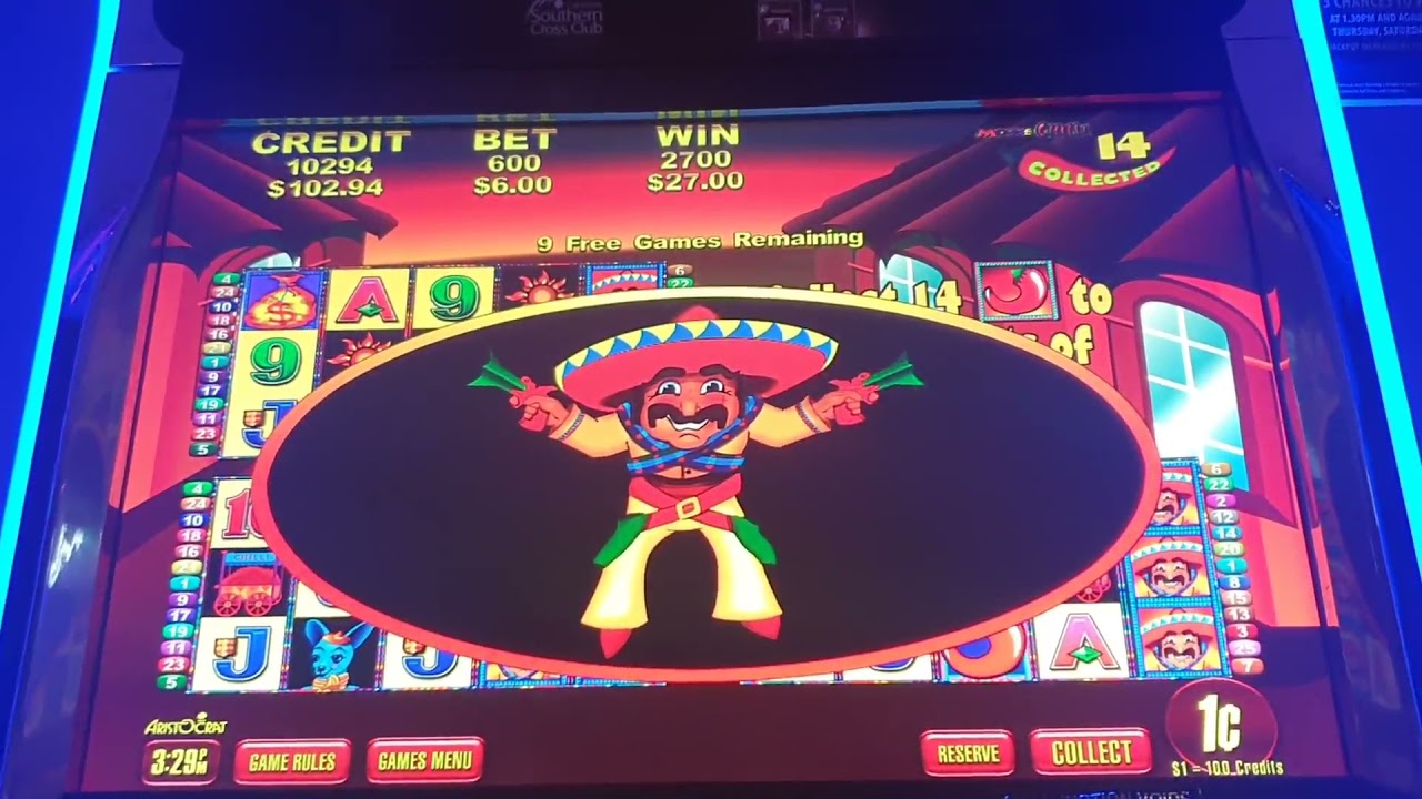 More Chilli Pokie win - 30 chillies $6 bets