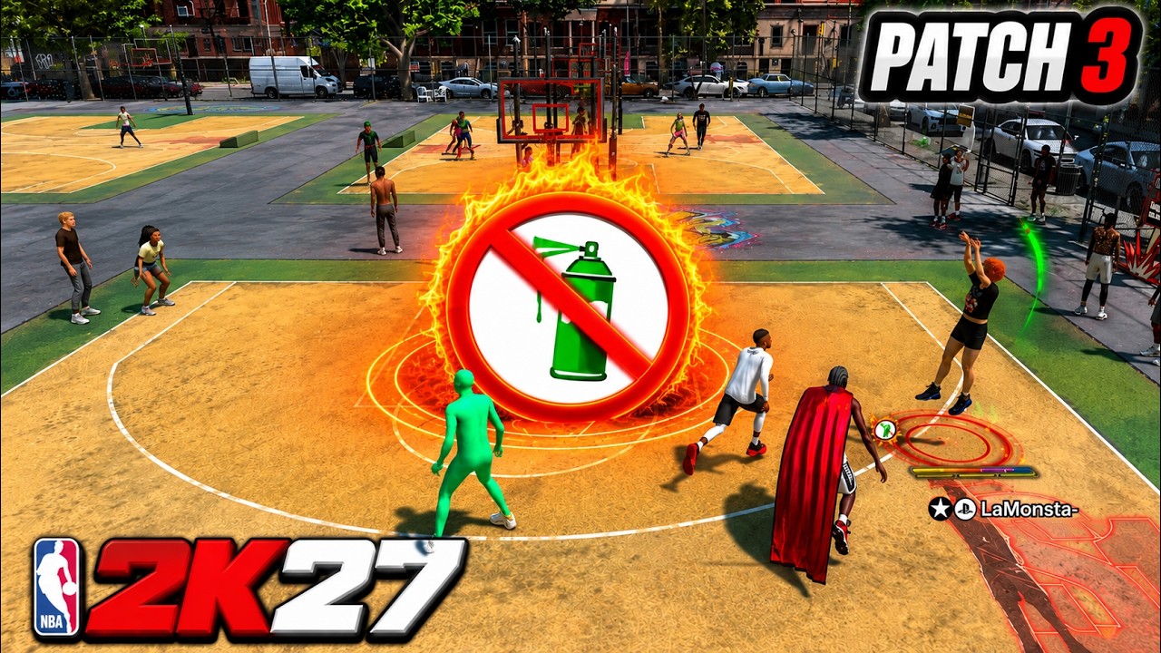 ТРЕТИЙ ПАТЧ ДЛЯ NBA2K27... УСИЛЕНИЕ РЕПУТАЦИИ/Ослабление бросков.